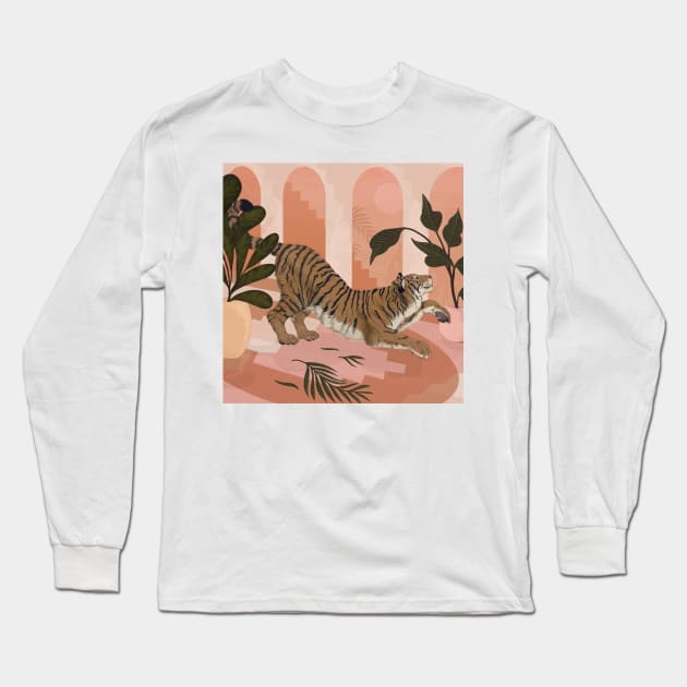 Easy Tiger Long Sleeve T-Shirt by LauraGraves